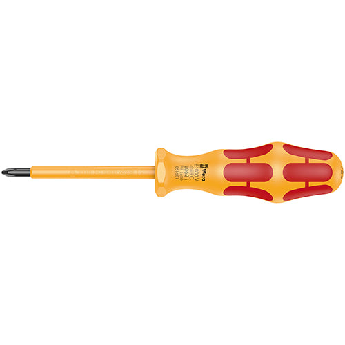 Wera 05051601001 1062i Kraftform VDE Phillips Head Screwdriver PH1 x 80mm