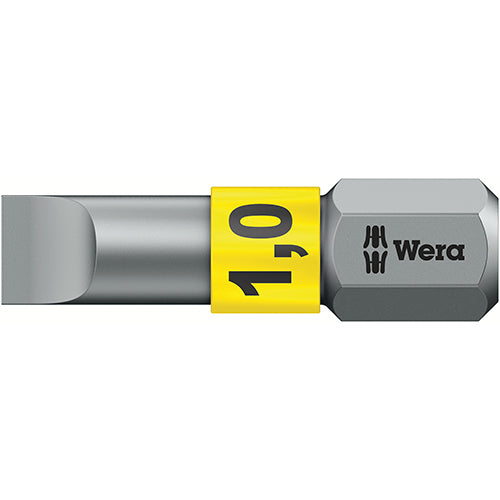 Wera 05056066001 800/1BTZ Bit Slotted 1/5.5/25 Extra Tough Bitorsion