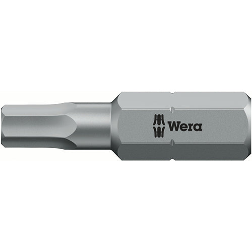 Wera 05056345001 840/1ZBO Security Bit Hex 5/25 Extra Tough