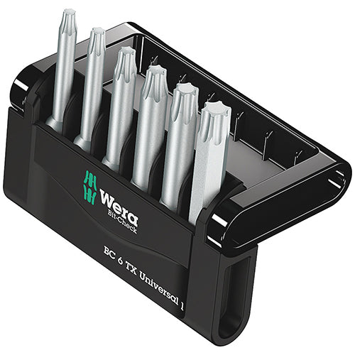 Wera 05056472001 Minicheck 50mm Bitcheck Torx Extra Tough 7pc