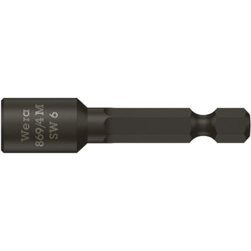 Wera 05060421001 869/4M Mag Nutsetter 6mm/50mm