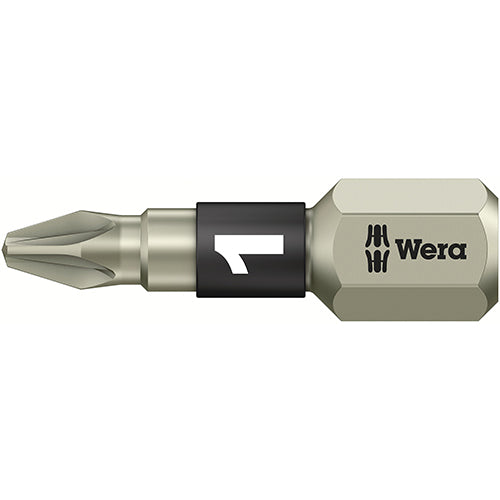 Wera 05071020001 3855/1 TS Bit Pozidriv 1/25 Stainless Torsion