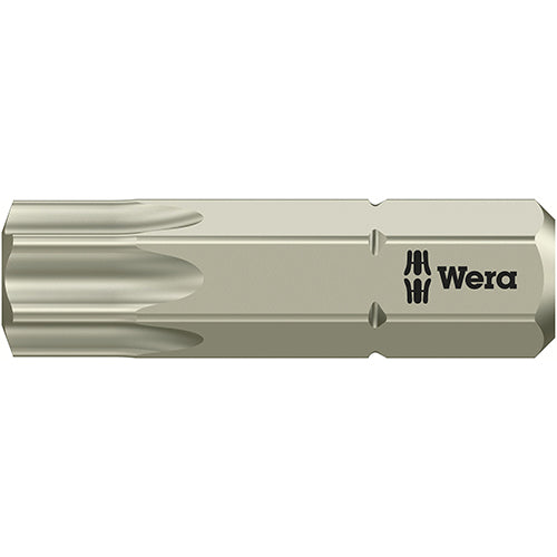 Wera 05071038001 3867/1 TS Bit Torx 40/25 Stainless Torsion