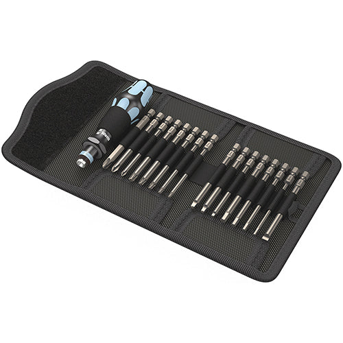 Wera 05071117001 Kraftform Kompakt 60 17pc Imperial Stainless
