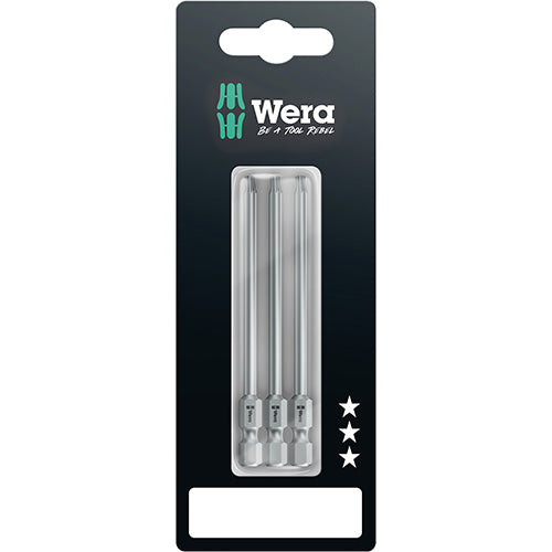 Wera 05073471001 867/4 Z Torx 15x89mm SB 3pc