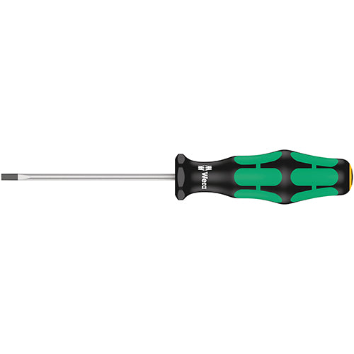 Wera 05110001001 335 Screwdriver Slotted 0.5/3.0/80 Kraftform Plus