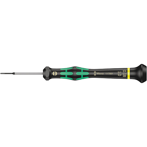 Wera 05117991001 2035 Screwdriver 0.18/1.0/40 Kraftform Micro