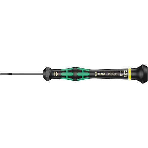 Wera 05118002001 2035 Screwdriver 0.23/1.5/40 Kraftform Micro