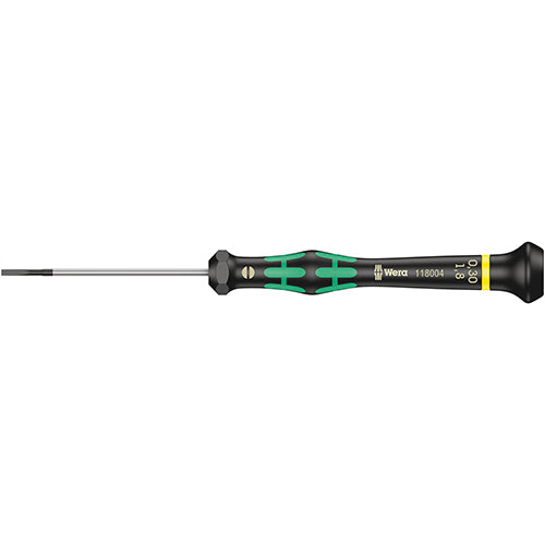 Wera 05118004001 2035 Screwdriver 0.30/1.8/60 Kraftform Micro