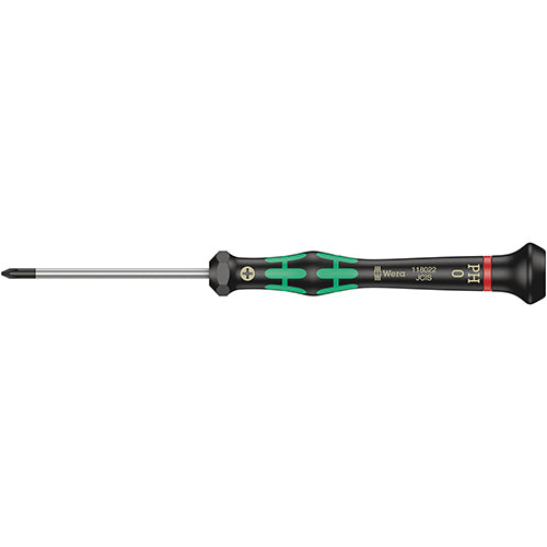 Wera 05118022001 2050 Screwdriver Phillips 0/60 Kraftform Micro