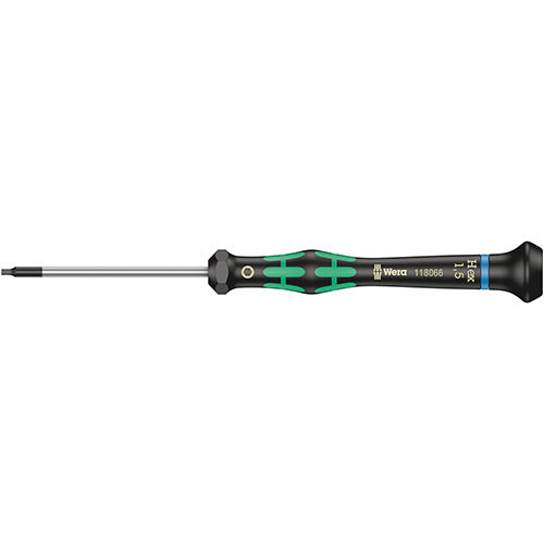 Wera 05118066001 2054 Screwdriver Hex 1.5/60 Kraftform Micro