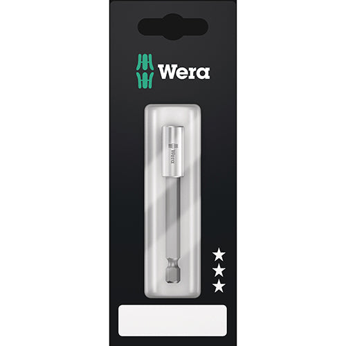 Wera 05160924001 899/4/1 S Bitholder With Strong Retaining Ring 1/4" x 75