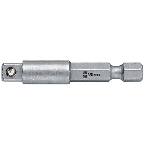 Wera 05311517001 870/4 Adaptor 1/42 Square - 1/4" Hexagon/50mm