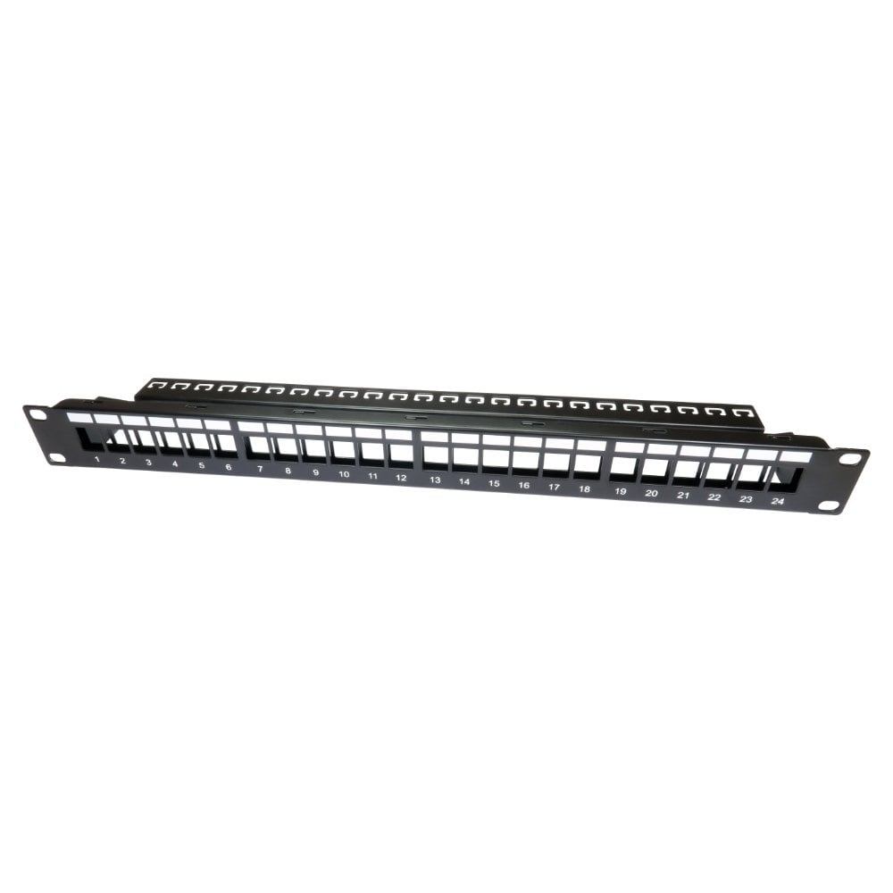 24 Port Unloaded Patch Panel Unshielded