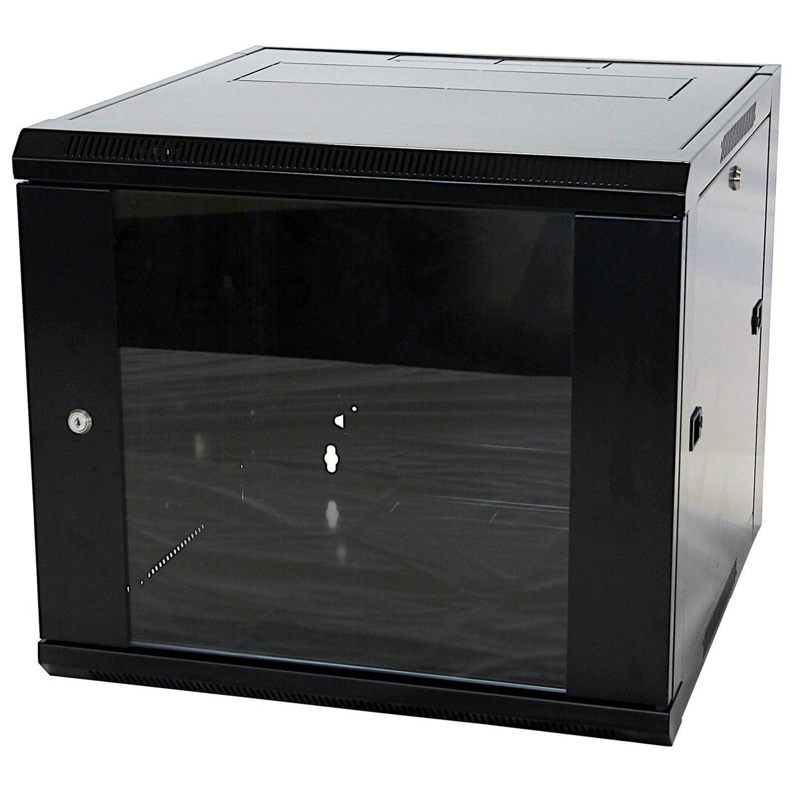 9U 600mm Deep Premium Wall Box Black