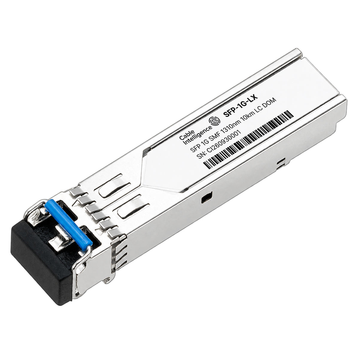 Compatible 1000BASE-LX/LH SFP 1310nm 10km SMF DOM LC/UPC Duplex Optical Transceiver Module