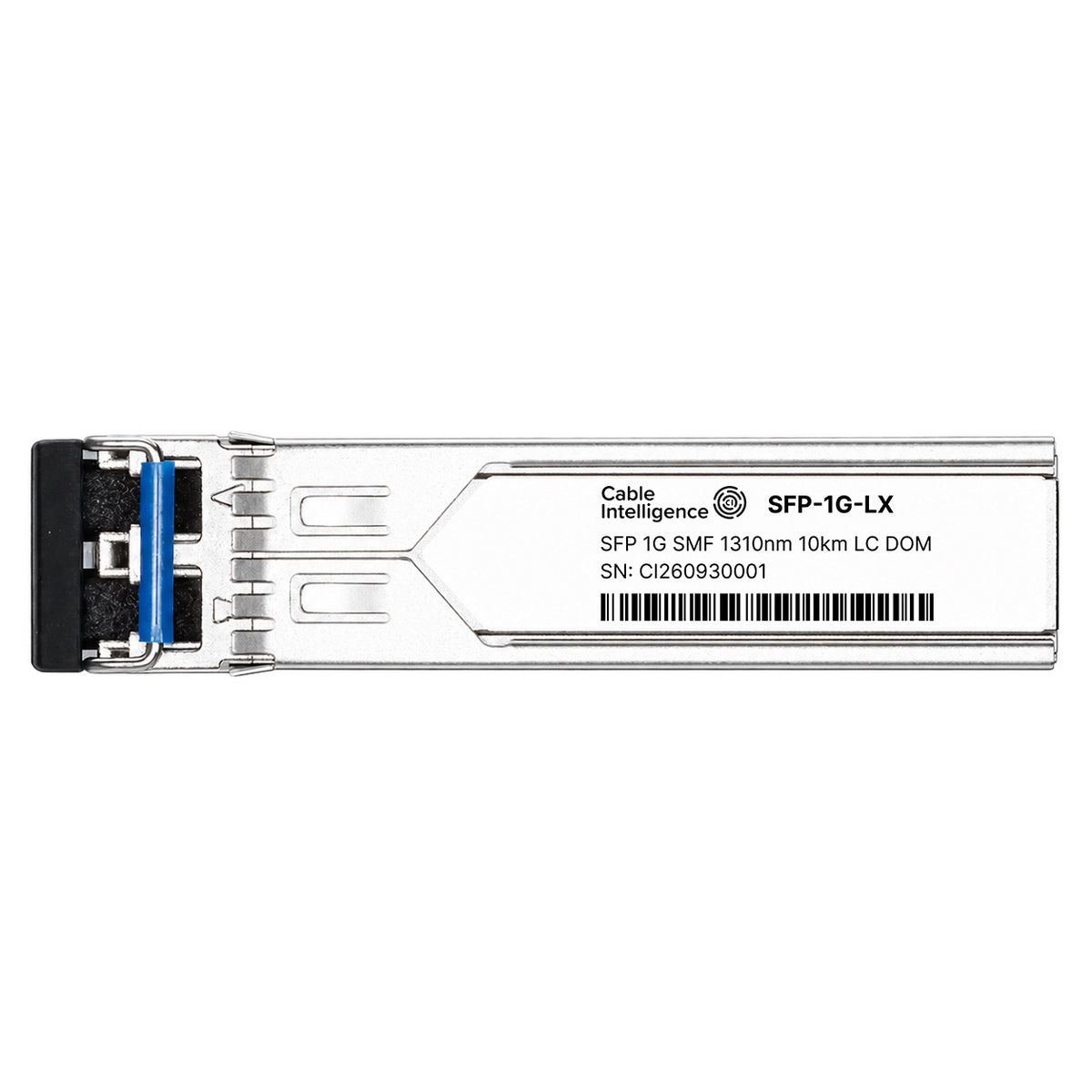 Compatible 1000BASE-LX/LH SFP 1310nm 10km SMF DOM LC/UPC Duplex Optical Transceiver Module