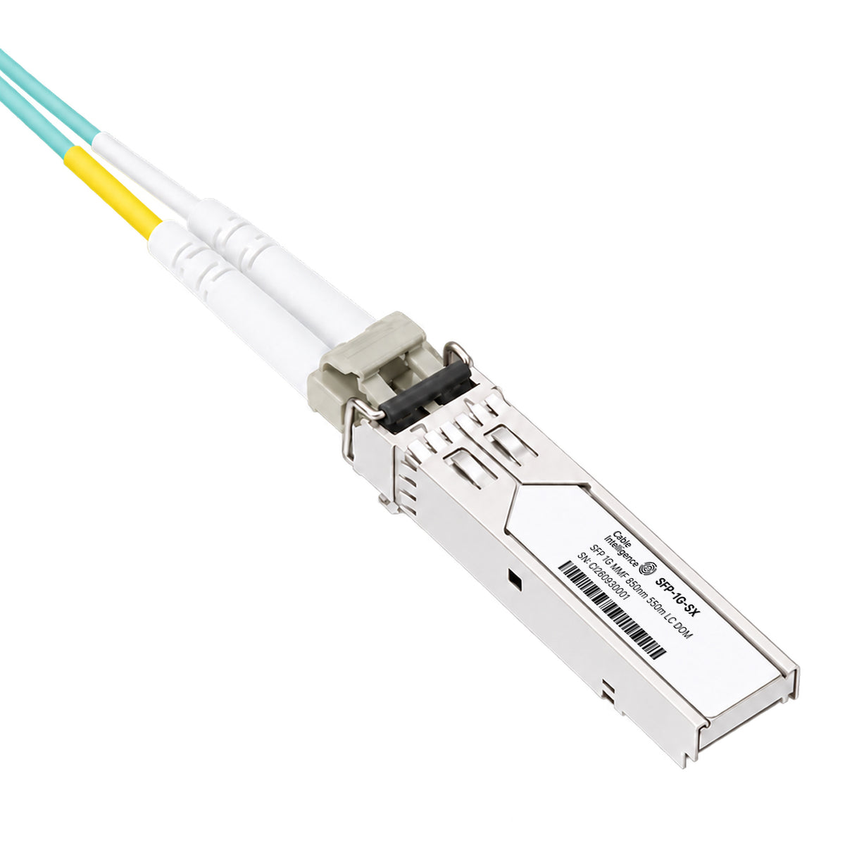 Compatible 1000BASE-SX SFP 850nm 550m MMF DOM LC/UPC Duplex Optical Transceiver Module