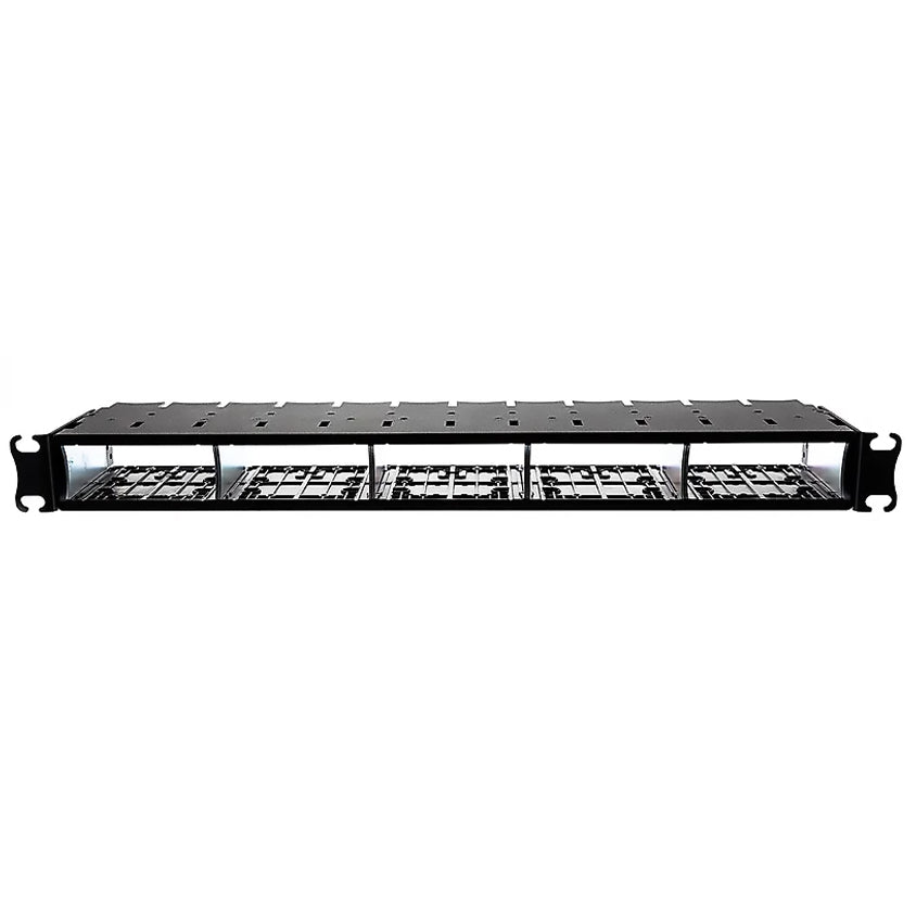 1U Unloaded 5-Port Fibre Optic Cassette Chassis