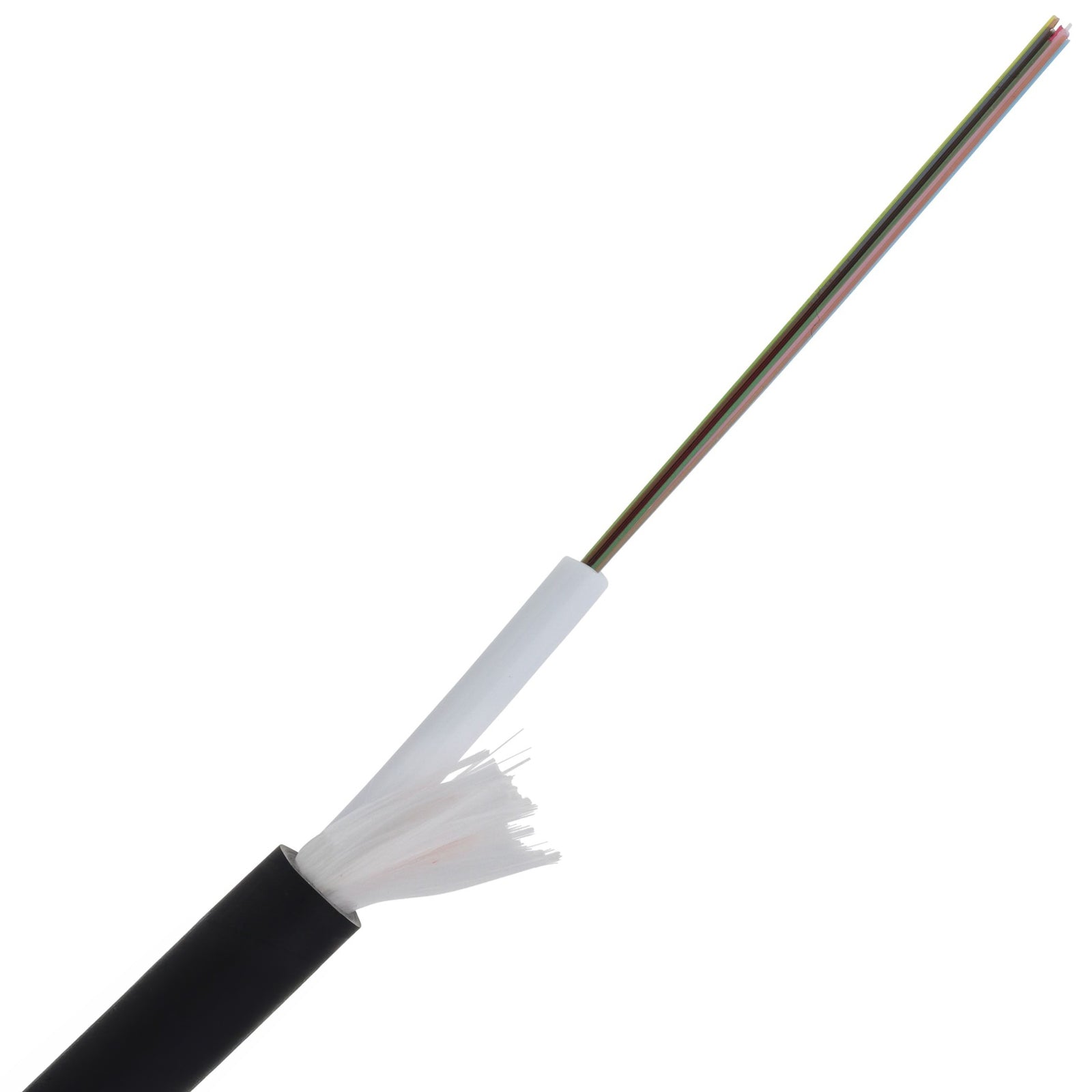 Excel Enbeam OM4 Multimode 50/125 Loose Tube B2ca-s1a,d0,a1 Fibre Optic Cable Black (Per Metre)