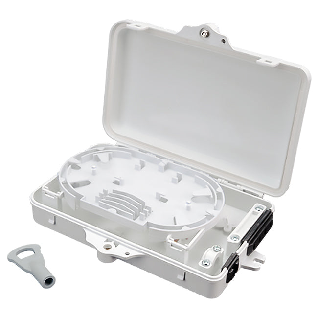 8 Fibre IP65 Lockable Optical Fibre Enclosure