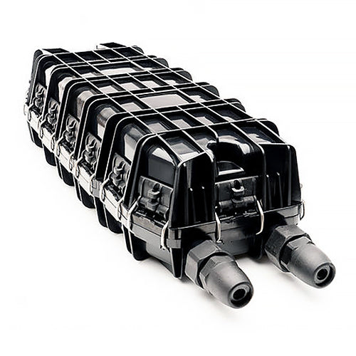 Fibre Optic In-line Splice Enclosure For Up To 288 Fibres
