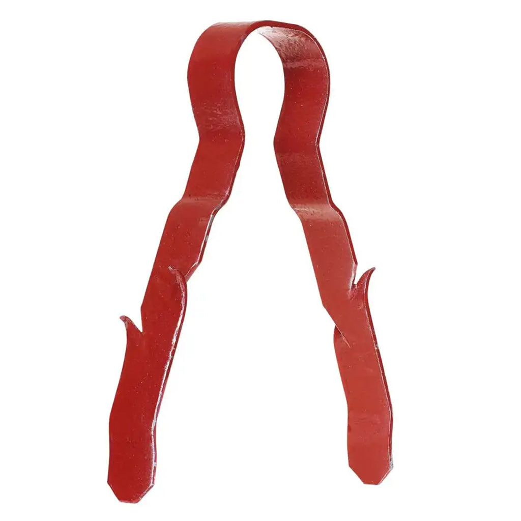 Linian 6-8mm Single Cable Fire Clip Red - Pack of 100