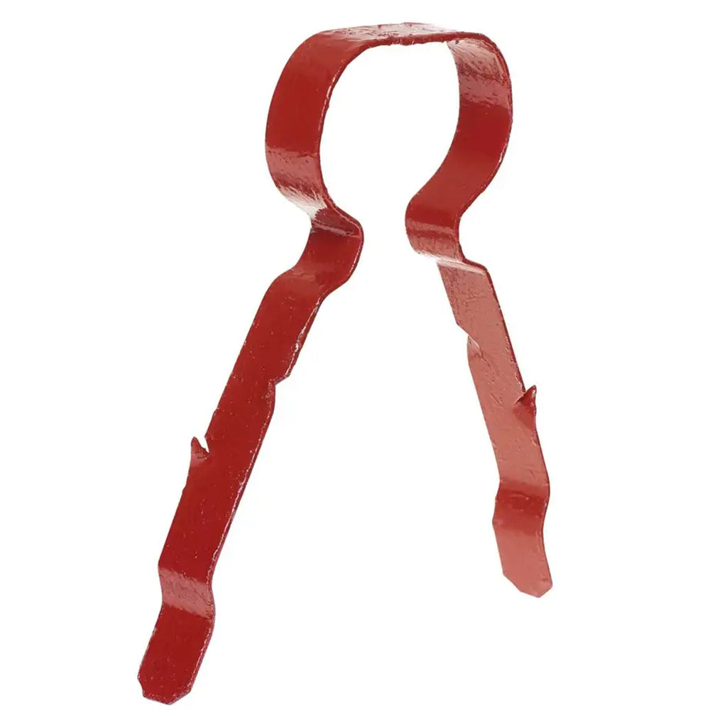 Linian 9-11mm Double Cable Fire Clip Red - Pack of 100