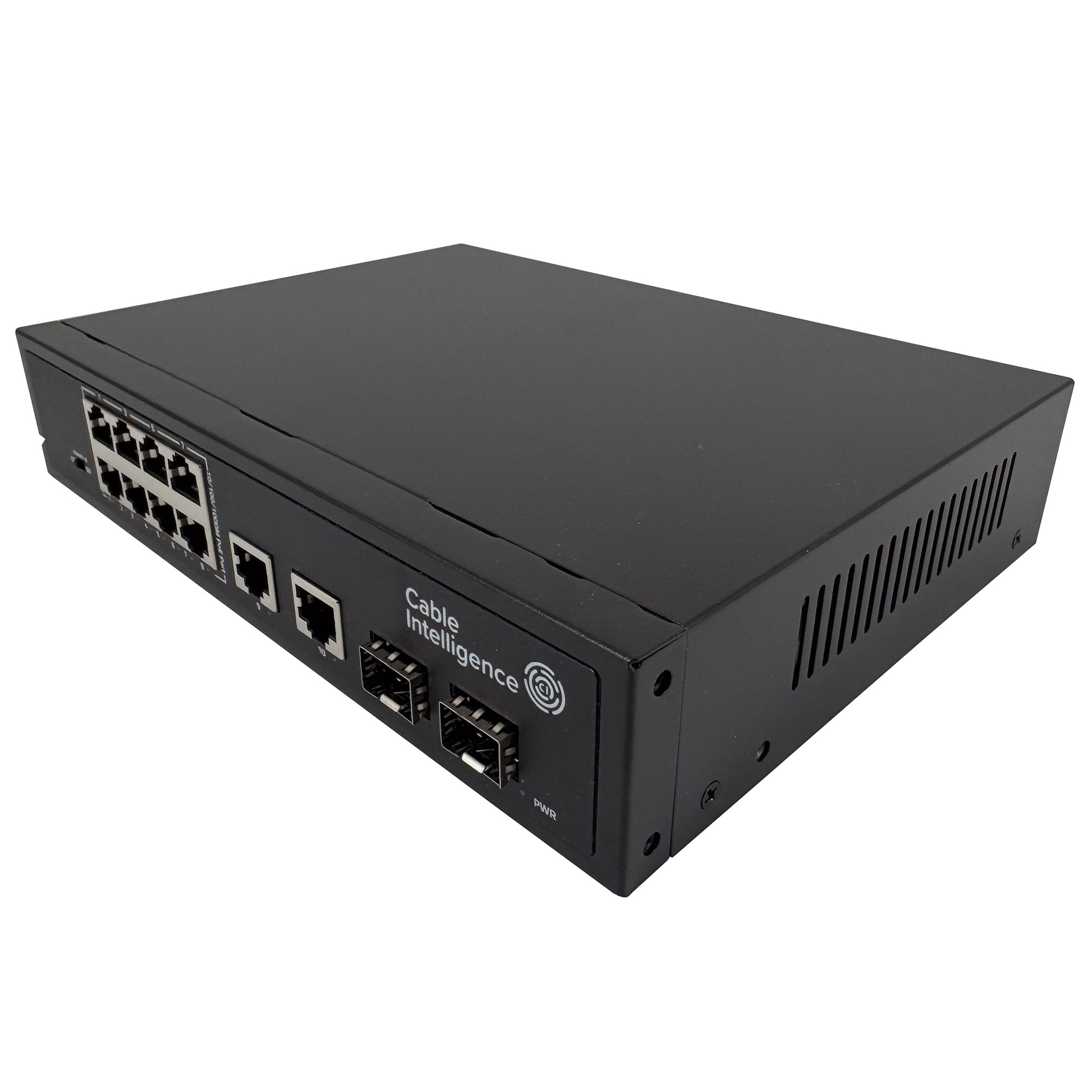 Cable Intelligence 8 Port Gigabit Intelligent PoE+ Switch With 2 x 1G SFP Ports