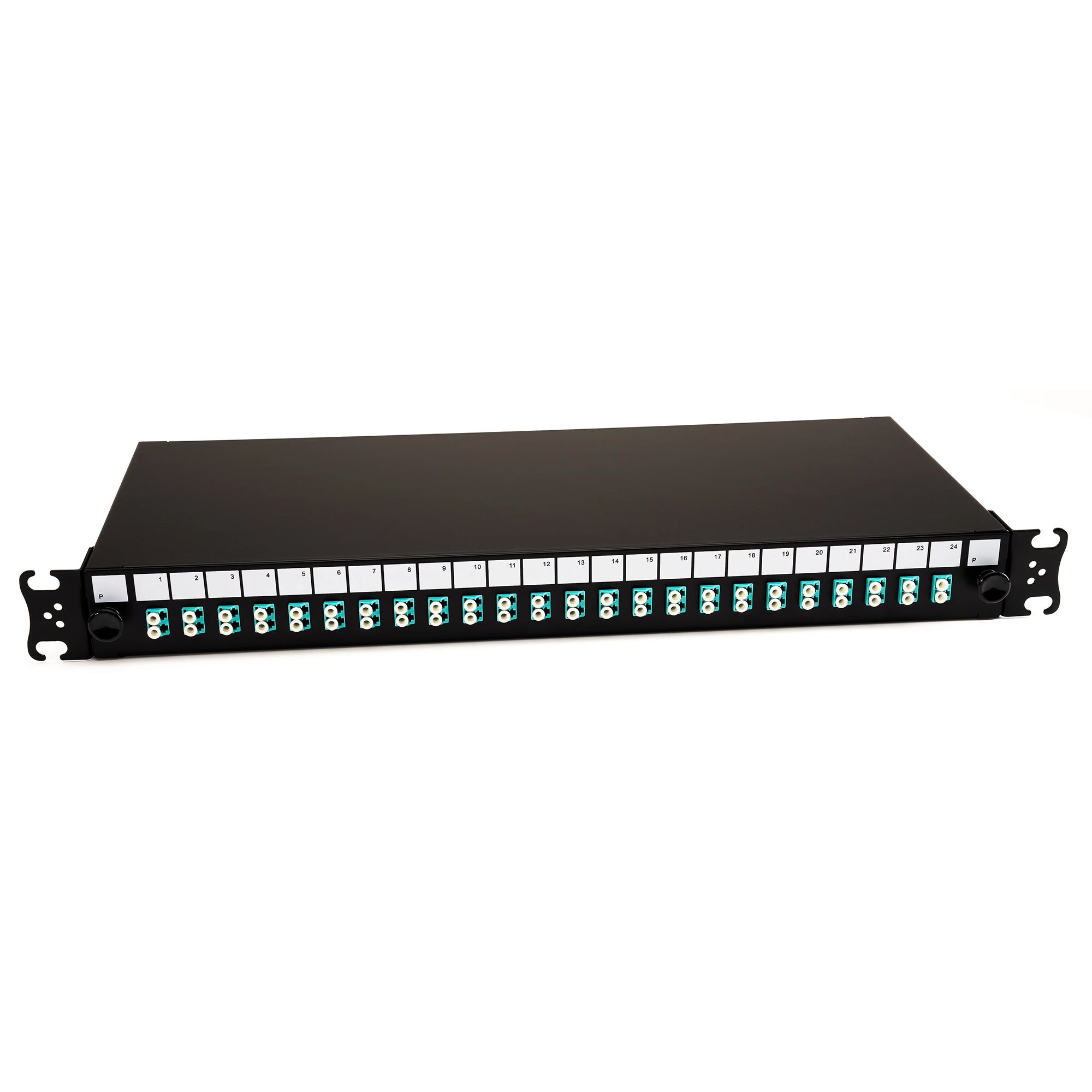 LC Multimode Duplex Sliding Patch Panel 1U