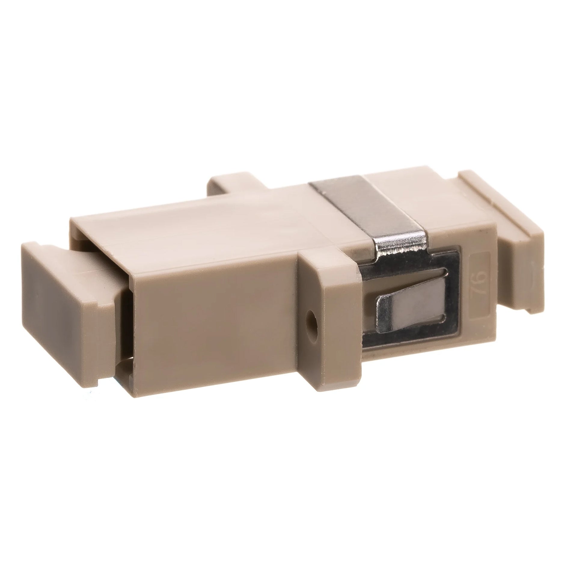 Multimode SC Simplex Adaptor Beige