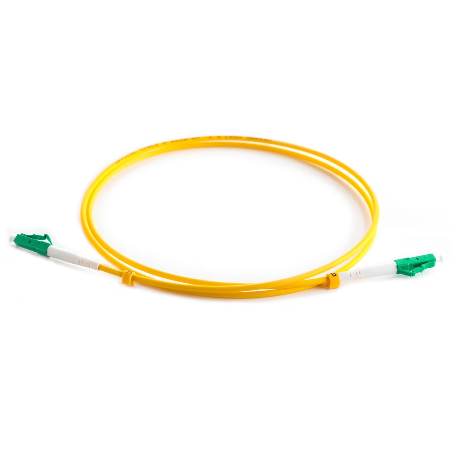 OS2 9/125 G.657.A1 Singlemode Simplex LC/APC-LC/APC LSZH Fibre Patch Lead