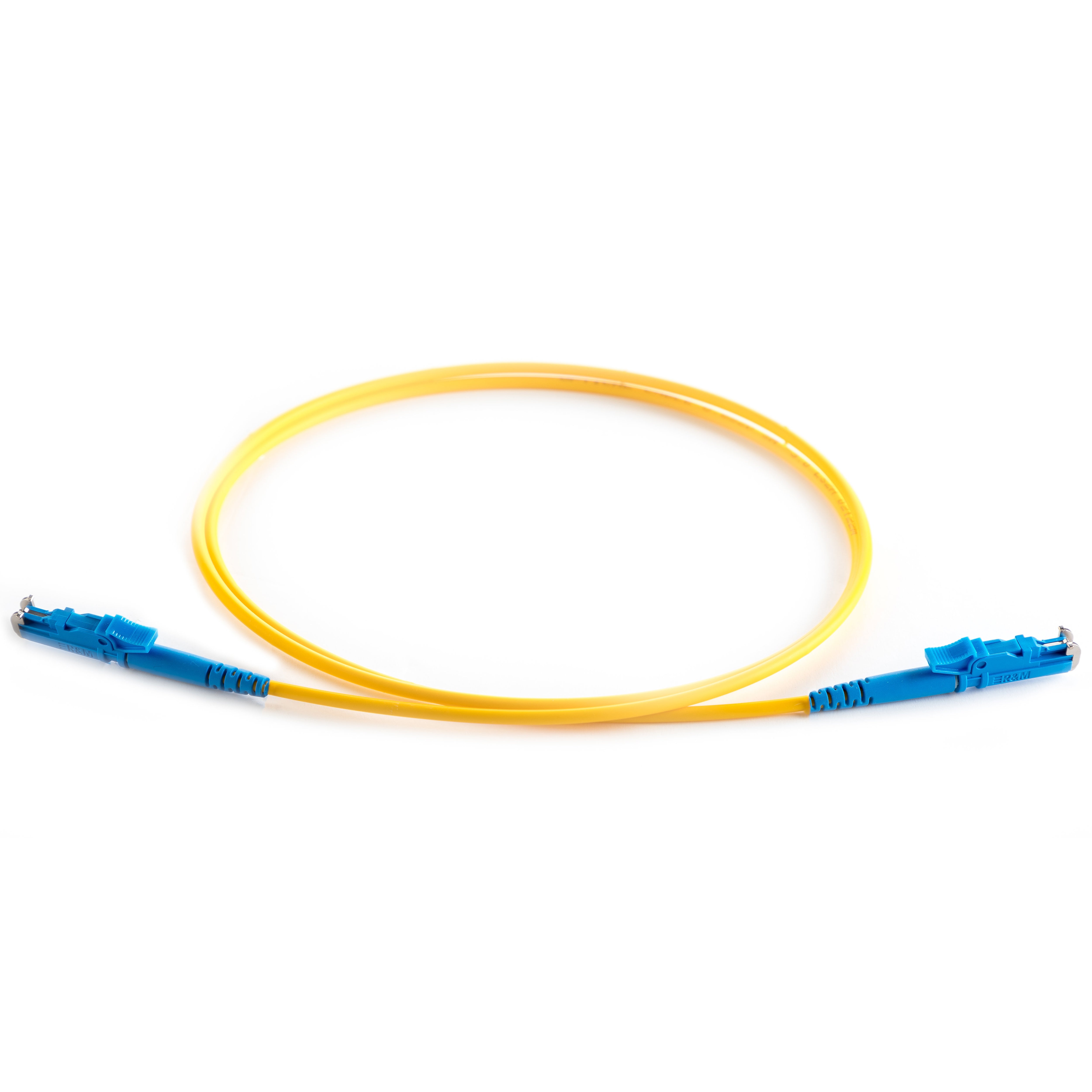 OS2 9/125 Singlemode Simplex E2000-E2000 LSZH Fibre Patch Lead