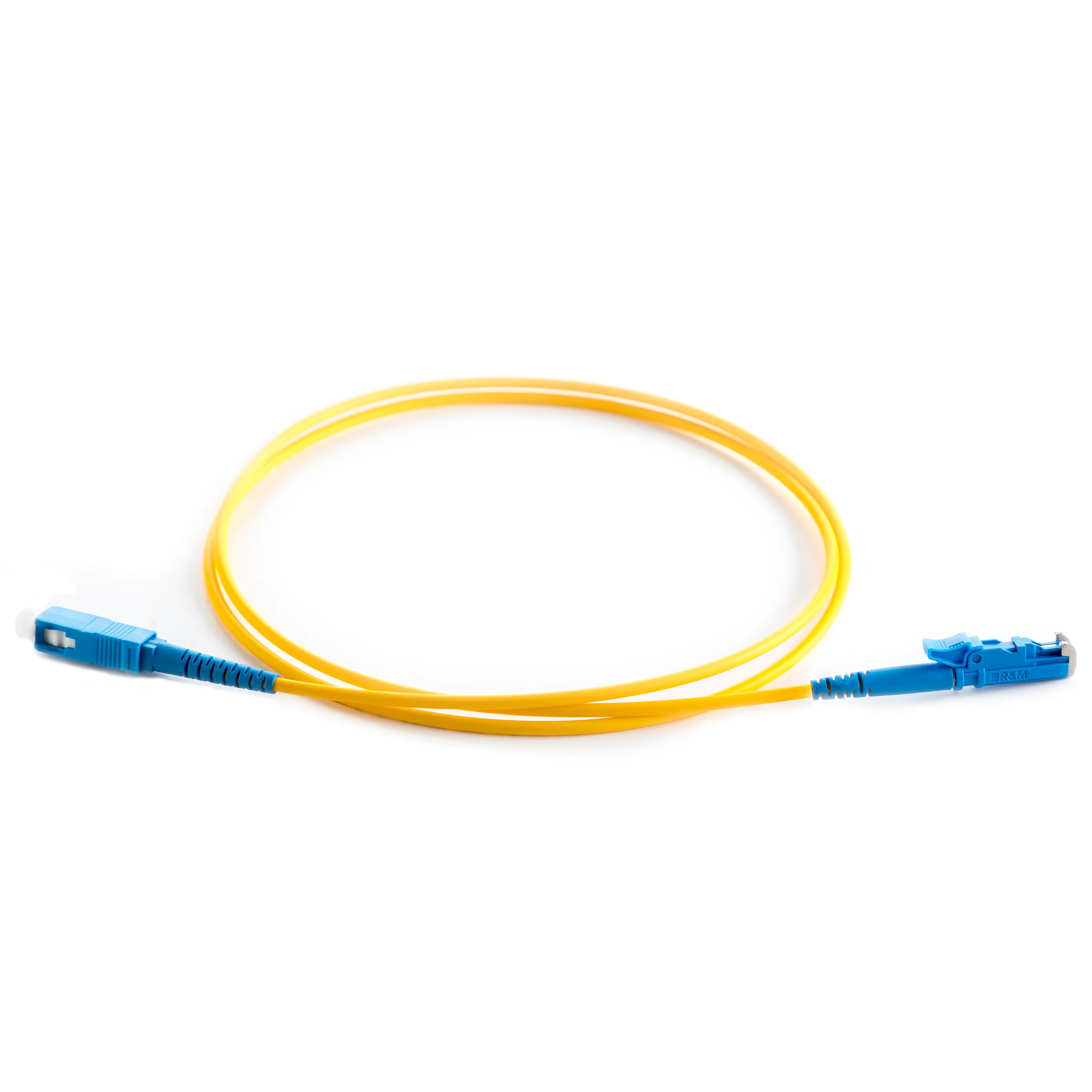 OS2 9/125 Singlemode Simplex E2000-SC LSZH Fibre Patch Lead