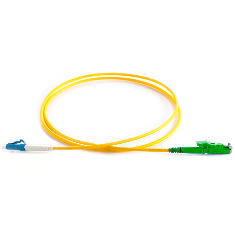 OS2 9/125 Singlemode Simplex LC-E2000/APC LSZH Fibre Patch Lead