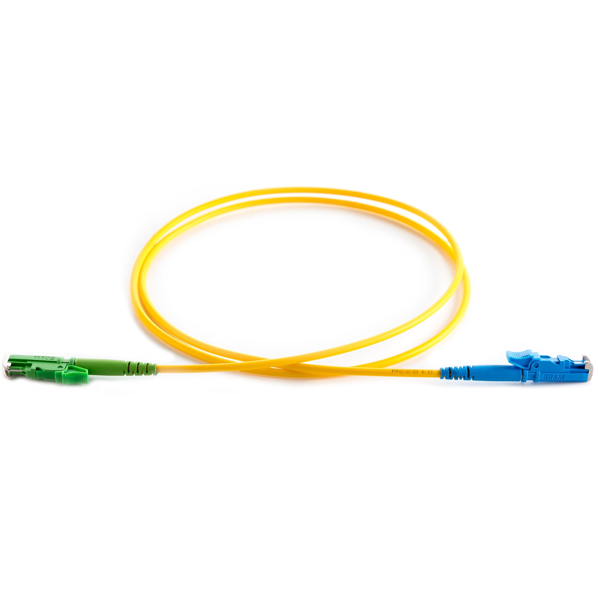 OS2 9/125 Singlemode Simplex E2000-E2000/APC LSZH Fibre Patch Lead