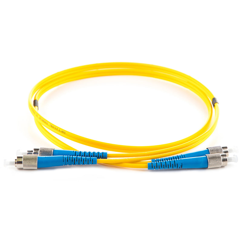 OS2 9/125 Singlemode Duplex FC-FC LSZH Fibre Patch Lead