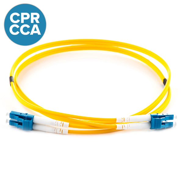 Standard OS2 Singlemode Duplex LC-LC Cca-s1b,d0,a1 Fibre Patch Lead