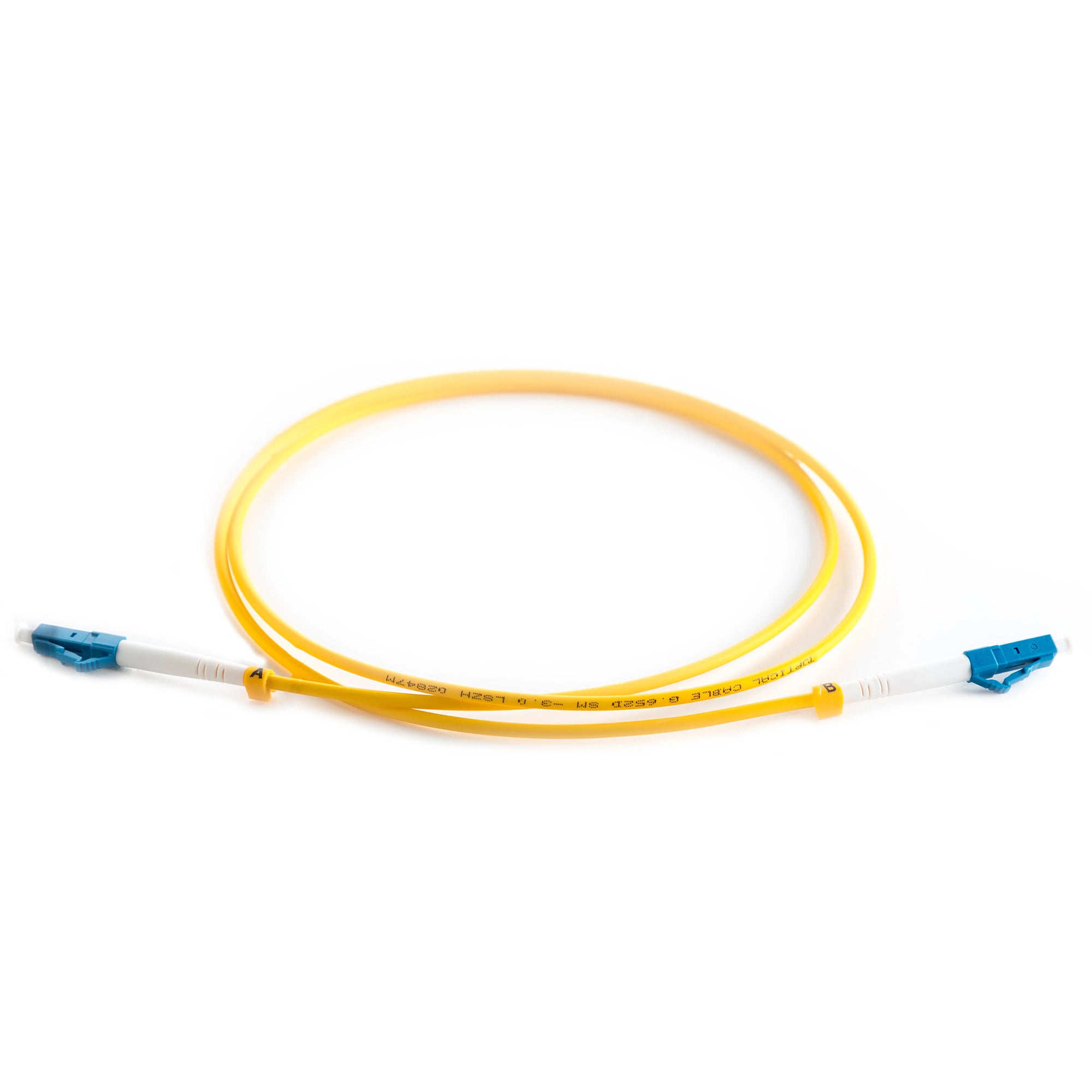 OS2 9/125 Singlemode Simplex LC-LC LSZH Fibre Patch Lead