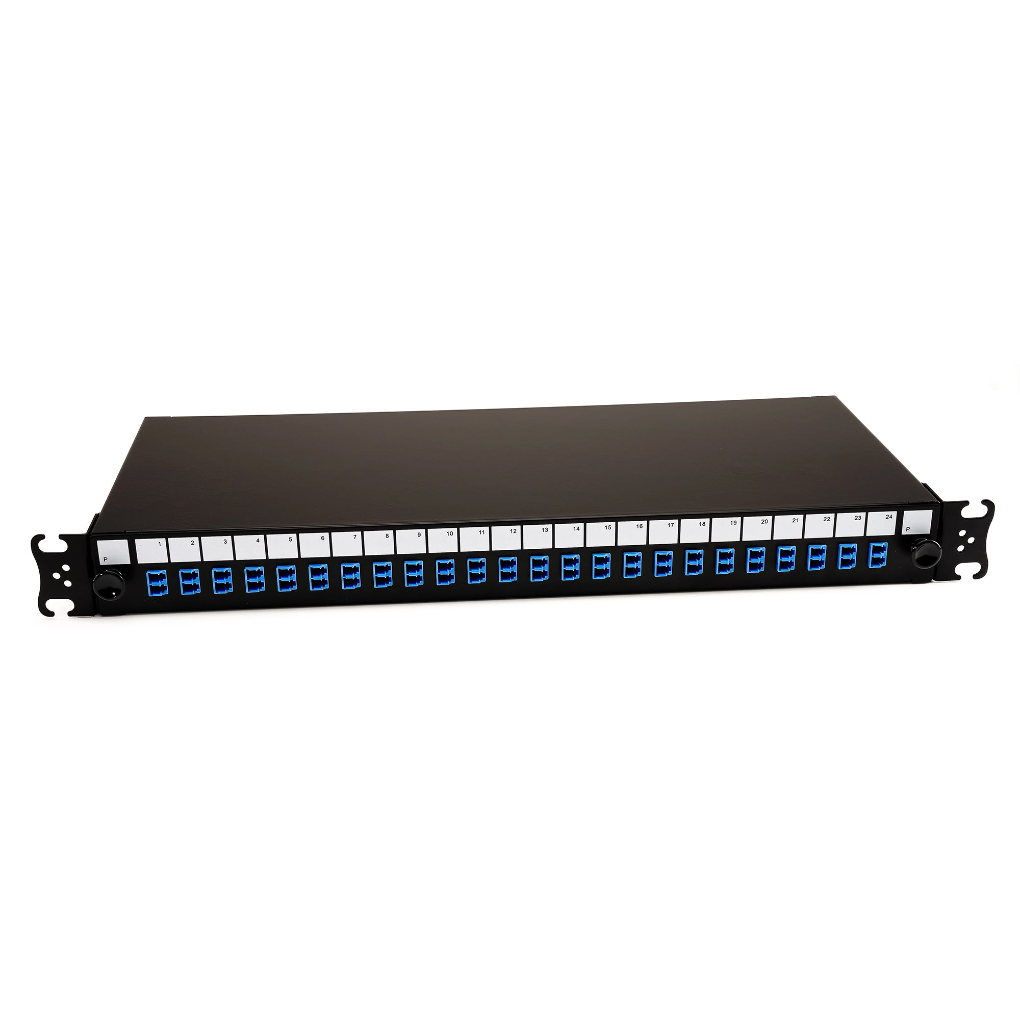 LC Singlemode Duplex Sliding Patch Panel 1U