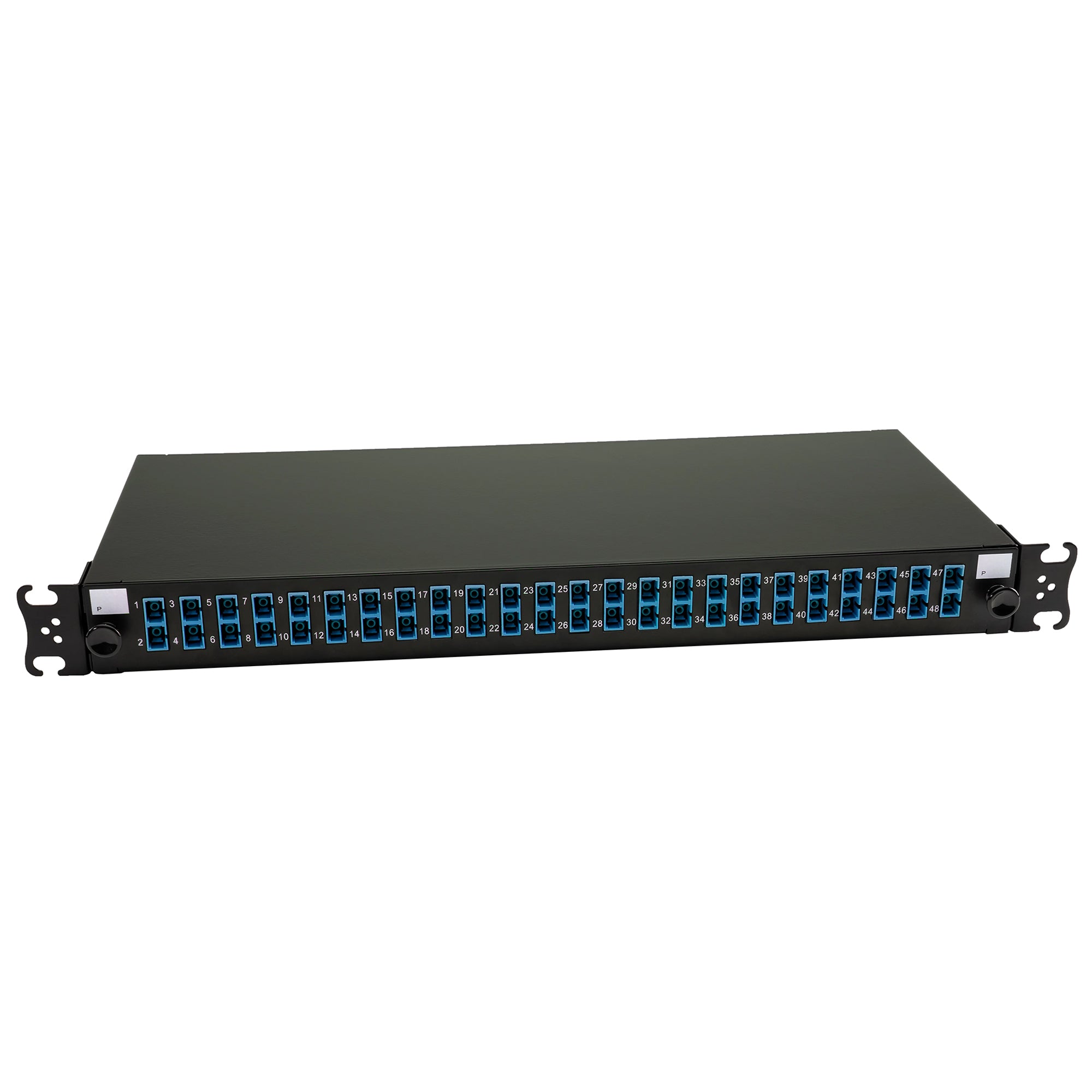 SC Singlemode Duplex Sliding Patch Panel 1U