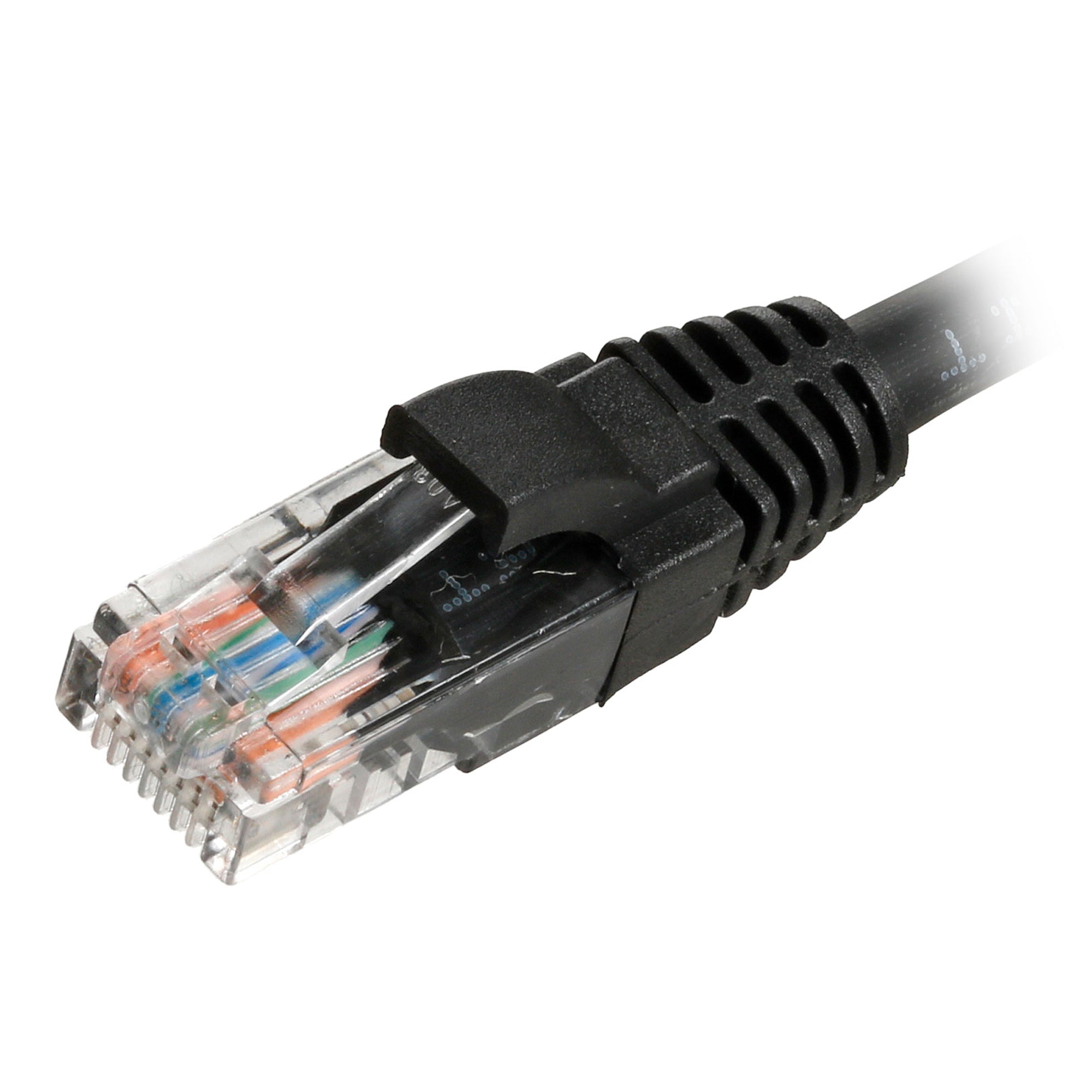 Black Snagless Cat5e U/UTP LSZH Patch Lead