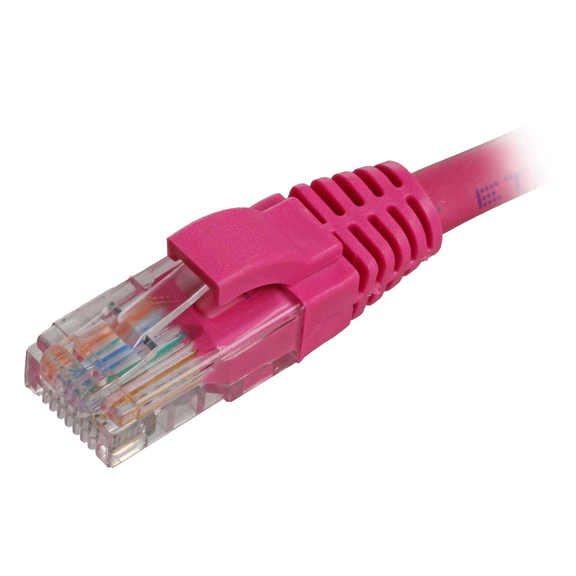 Pink Snagless Cat5e U/UTP LSZH Patch Lead