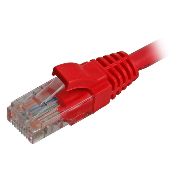 Red Snagless Cat6 U/UTP LSZH Patch Lead