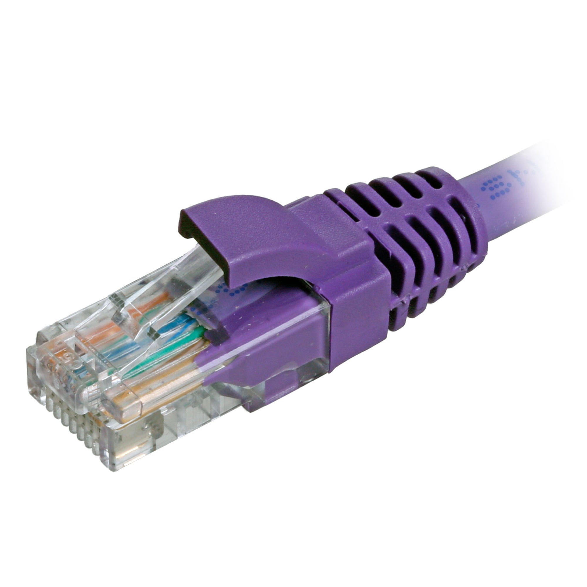 Violet Snagless Cat5e U/UTP LSZH Patch Lead