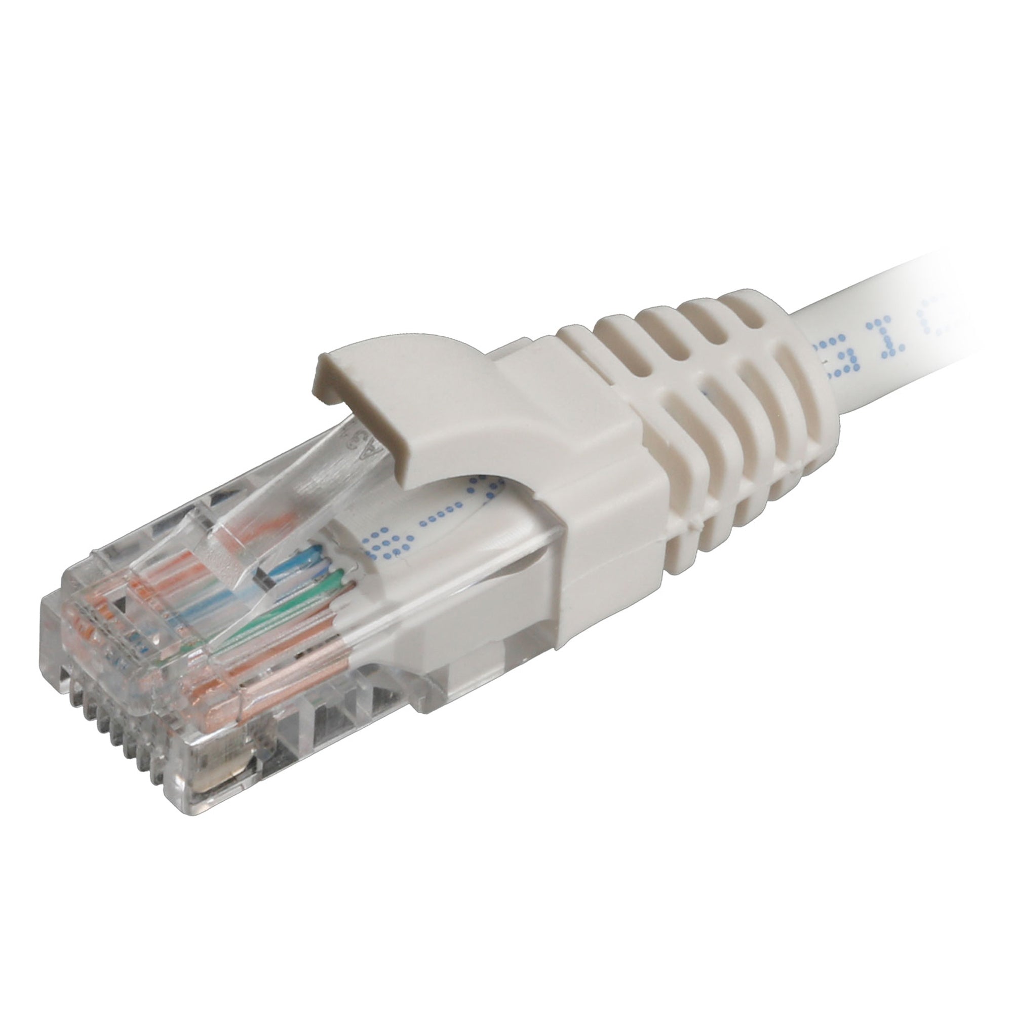 White Snagless Cat5e U/UTP LSZH Patch Lead