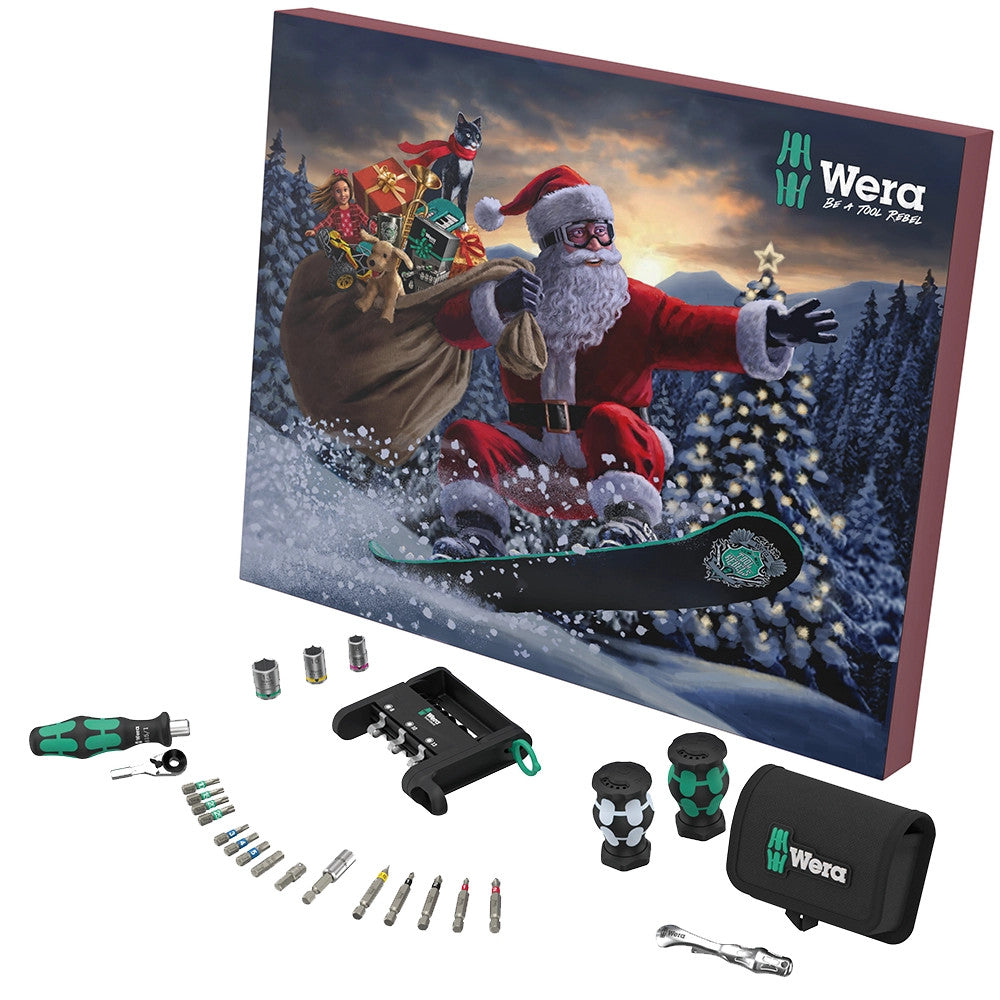 Wera Advent Calendar 2024 25 Piece Tool Set