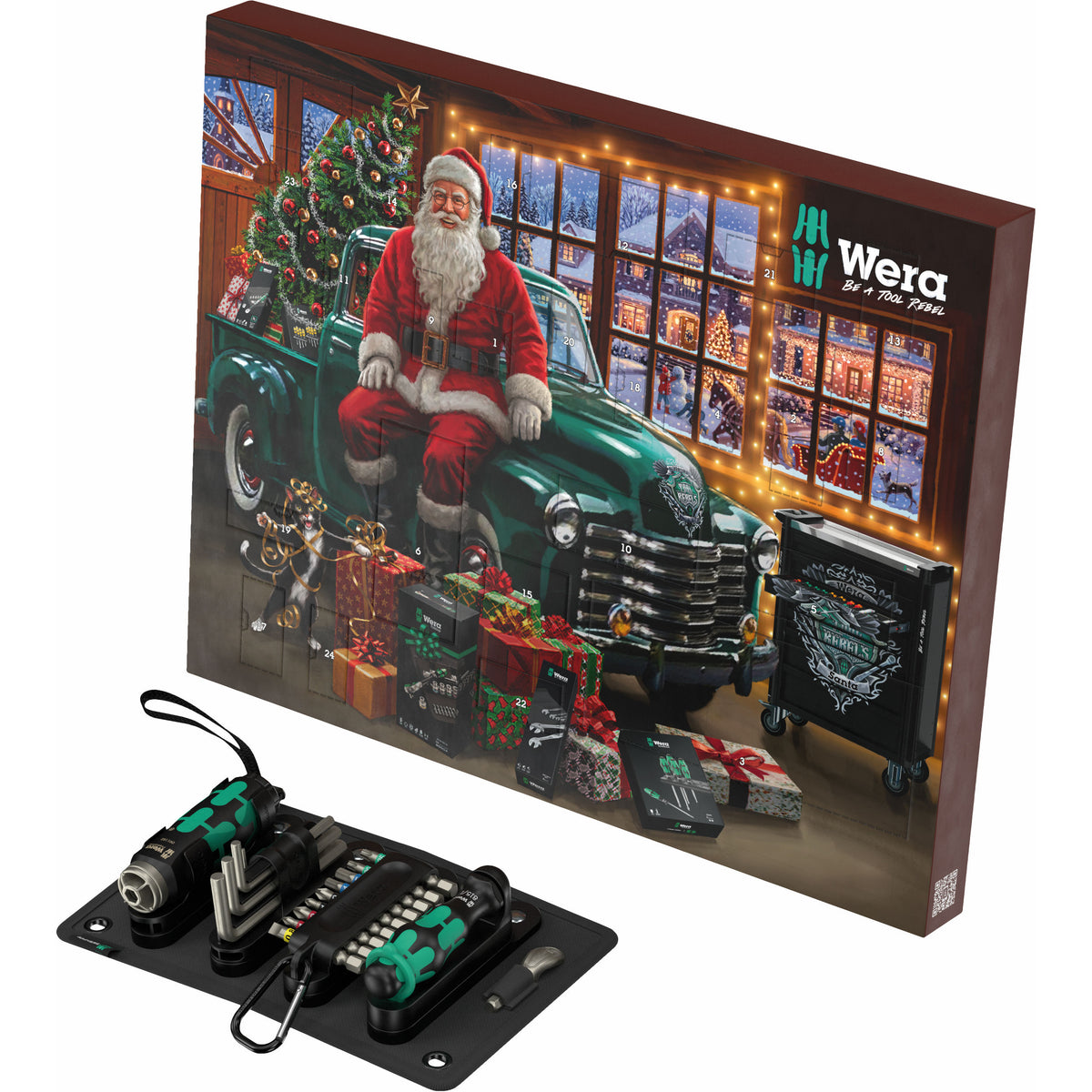 Wera 05136614001 Advent Calendar 2026 24 Piece Tool Set