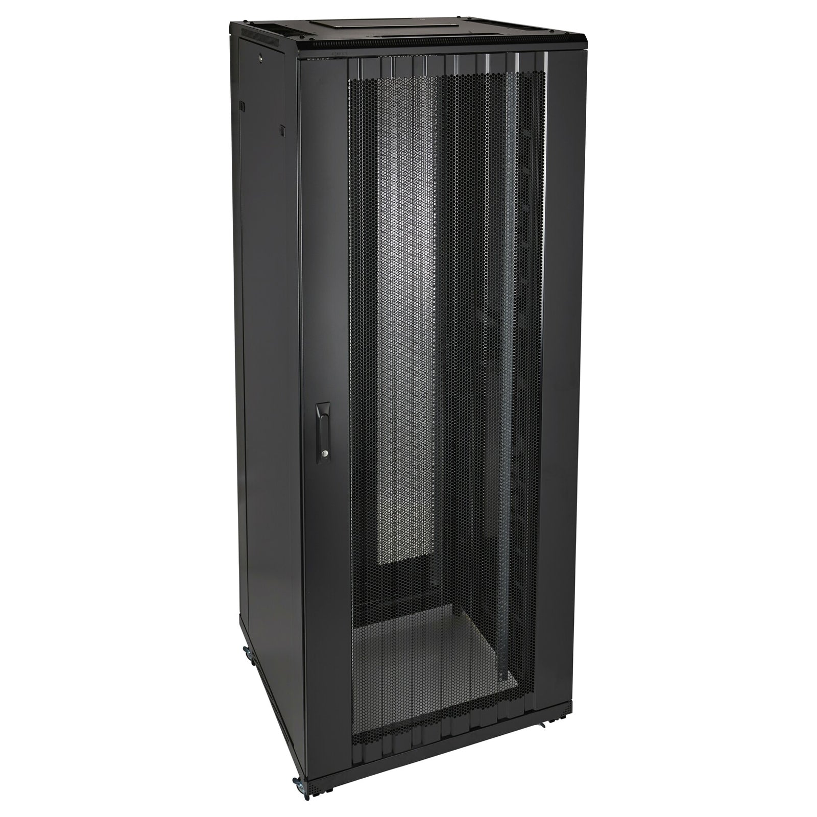 42U 800mm Deep 800mm Wide Premium Floor Standing Server Rack, Single Vented Front & Rear Door