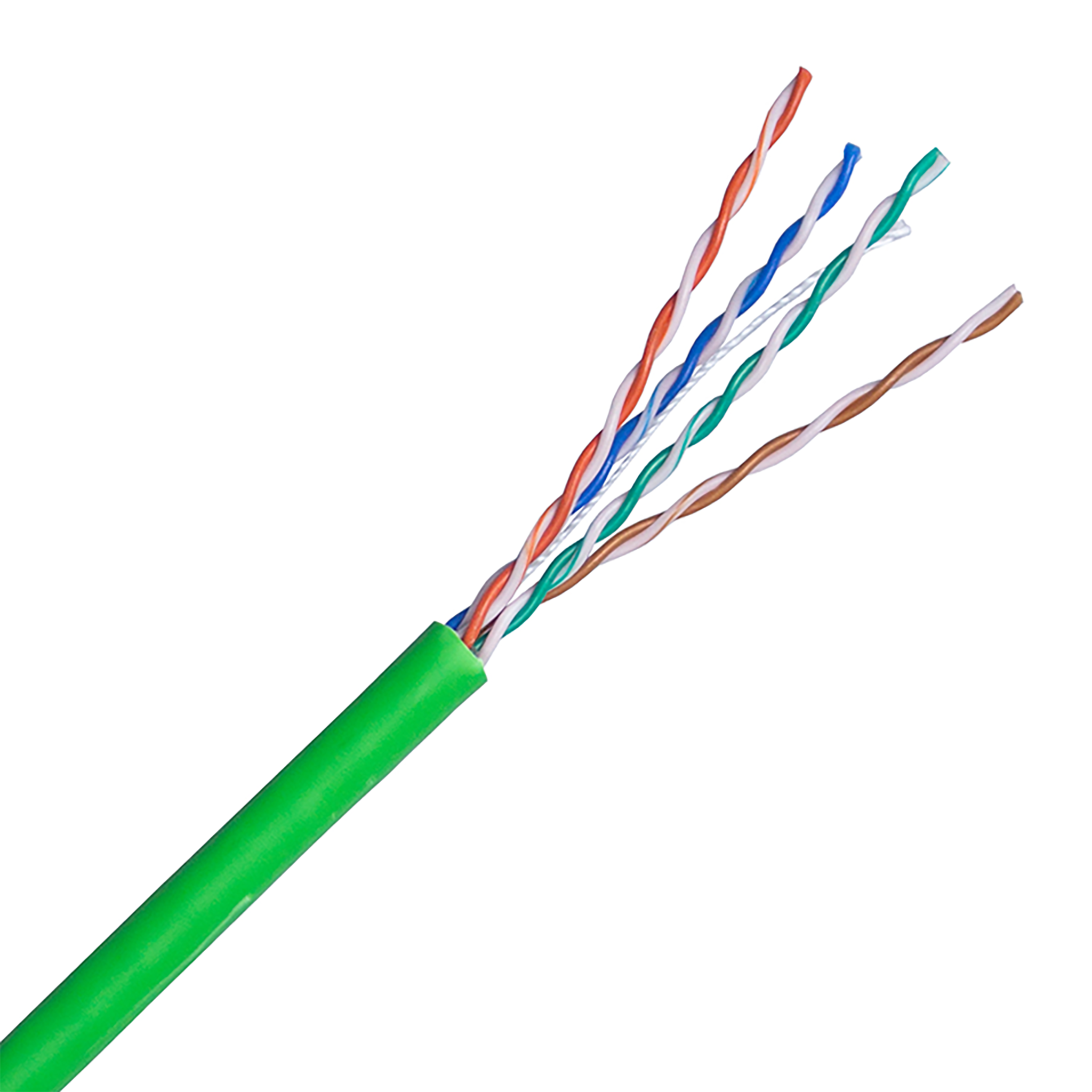 Green Connectix Cat5e UTP LSZH Cca-s1a,d1,a1 Solid Cable 305m